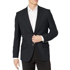 Amazon Essentials Men's Long Sleeve Button Front Blazer